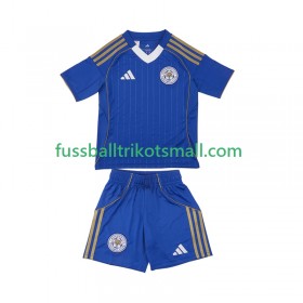 Fußballtrikots Leicester City Kinder 2025-2026 Kurzarm Heimtrikotsatz kaufen